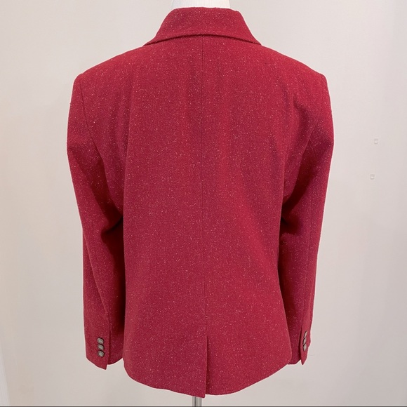 LL Bean Red Blazer - Petite Large - Picture 3 of 7
